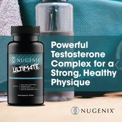 Nugenix Ultimate gym-performance shot during a workout