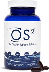 Nugevity OS2 ocular support bottle promotes macular health and daily eye care.