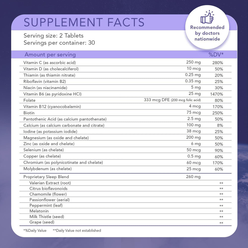 Nugevity Sleeping Aid herbal blend closeup featuring valerian and passionflower.