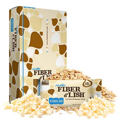 NuGo Fiber d'Lish Blondie close-up of grains and seeds highlighting fiber sources