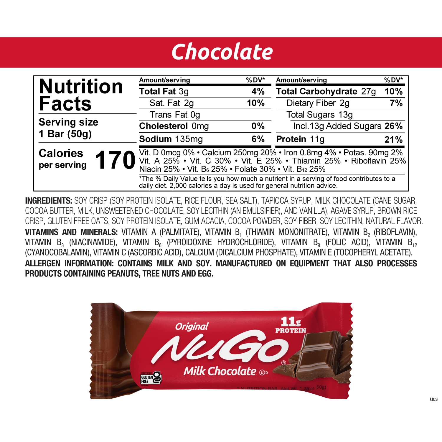 NuGo Original 30-count packaging ready for sharing and stocking up