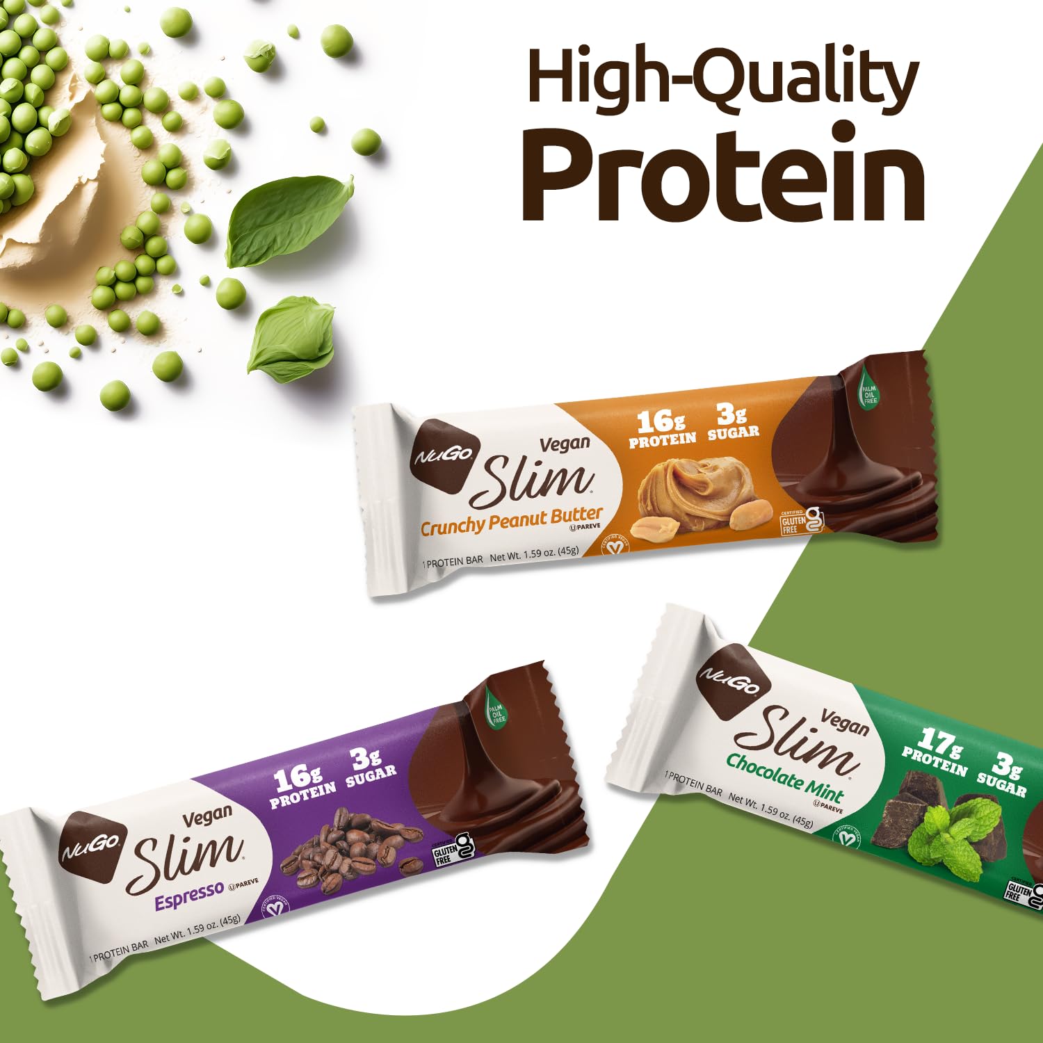 NuGo Slim Chocolate Espresso bar assembly ready-to-eat snack