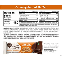 NuGo Slim Chocolate Mint bar—vegan, low net carbs.