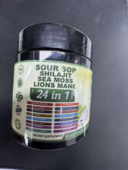 Nukupuns shilajit-sea-moss-lions-mane blend in capsule form.