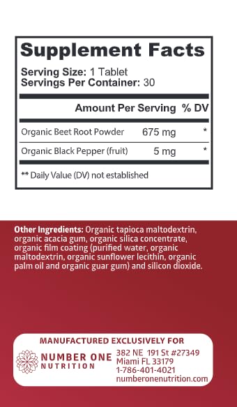 Number One Nutrition N1N alfalfa-spirulina-barley-blend tablets