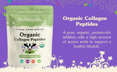 Nunaturals Collagen Peptides pancakes batter with added protein.