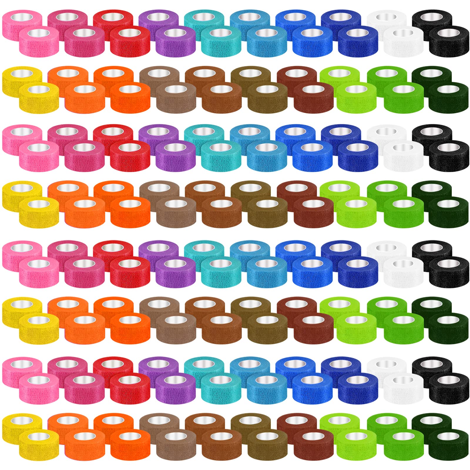 Nuogo color-variety self-adherent bandage wrap for everyday use.