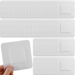 Nuogo island dressing 4x4 border packaging shows bulk first aid supplies for home use.