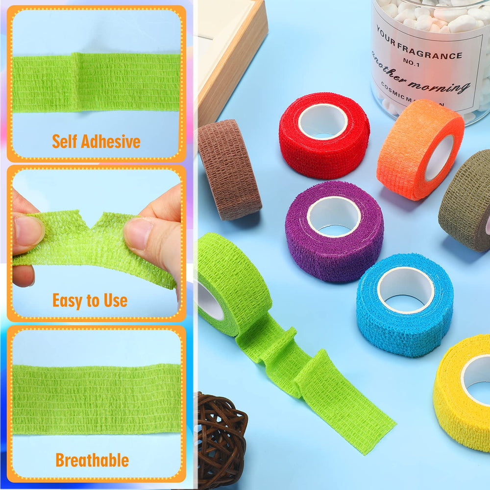 Nuogo wrist and ankle bandage close-up demonstrates secure adhesion.