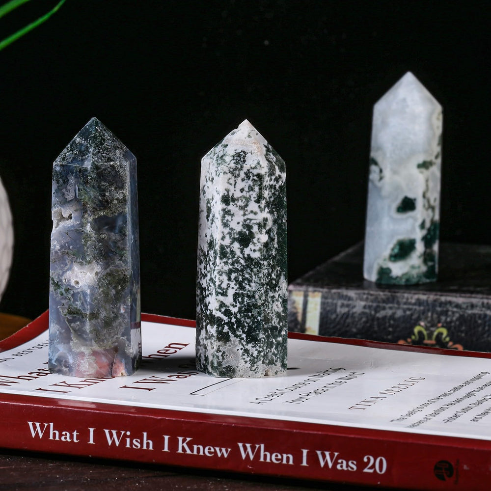 Nupuyai crystal prism wand aiding chakra balance during mindful breathing and yoga.