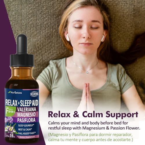 Nurbetoxa Valerian Root blend with calming herbal ingredients.