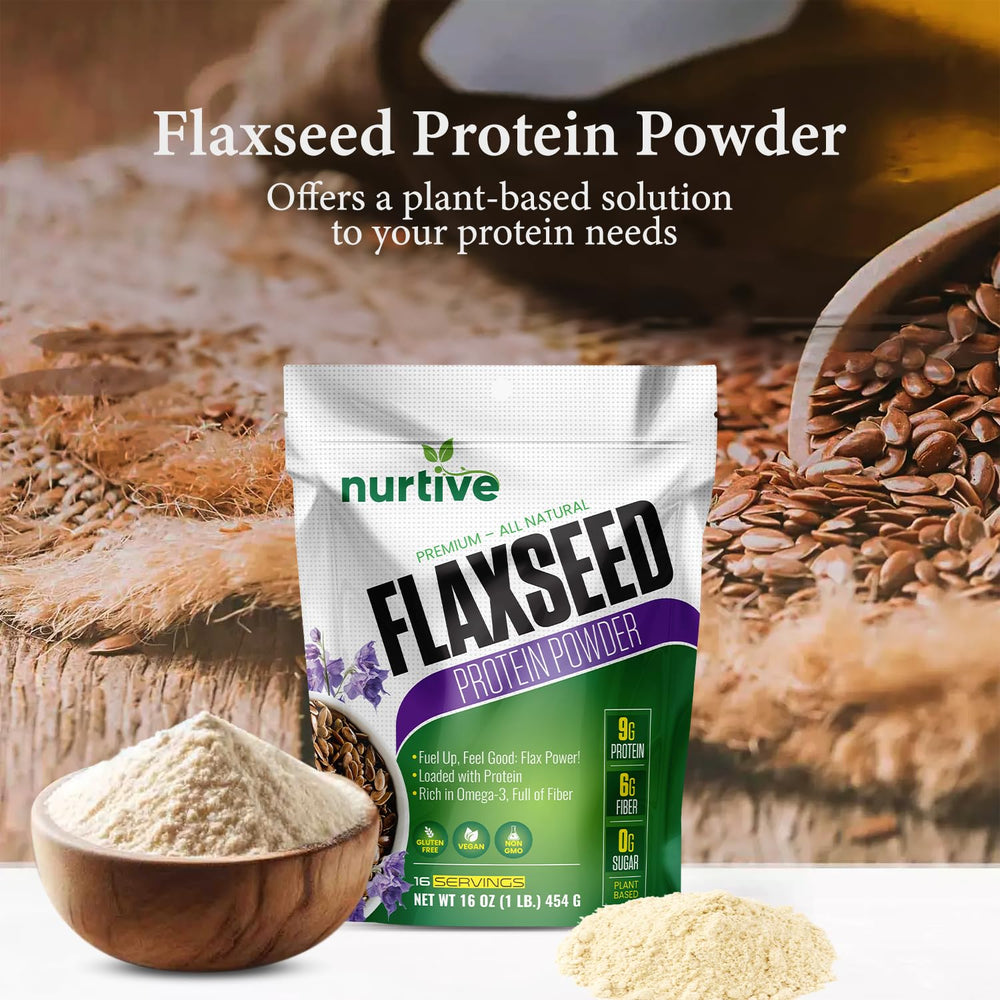 NURTIVE scoop added to a bowl for a protein boost in smoothies