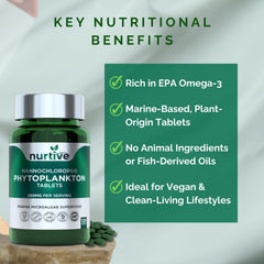 NURTIVE Nannochloropsis tablets GMP-certified facility for production quality