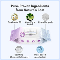 Nurture Valley Nurture XL wipes with Aloe Vera and Vitamin E for skin care.
