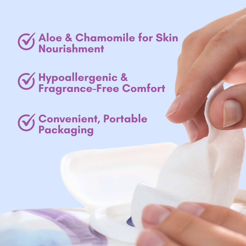Nurture Valley Nurture XL with aloe vera and vitamin E soothing skin.