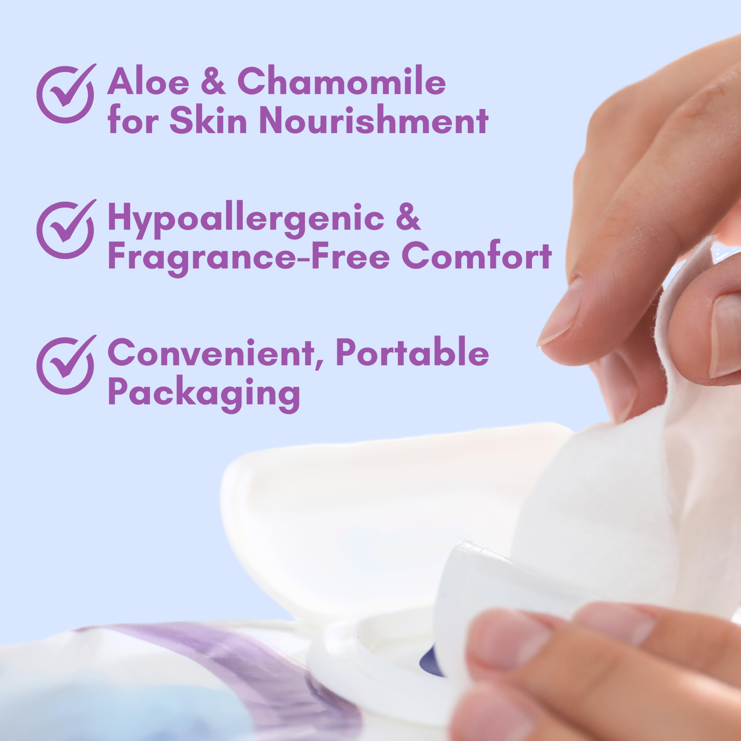 Nurture Valley Nurture XL wipes PH-balanced and hypoallergenic for skin care.
