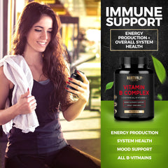 NURTURLY B Complex supports morning energy routine.
