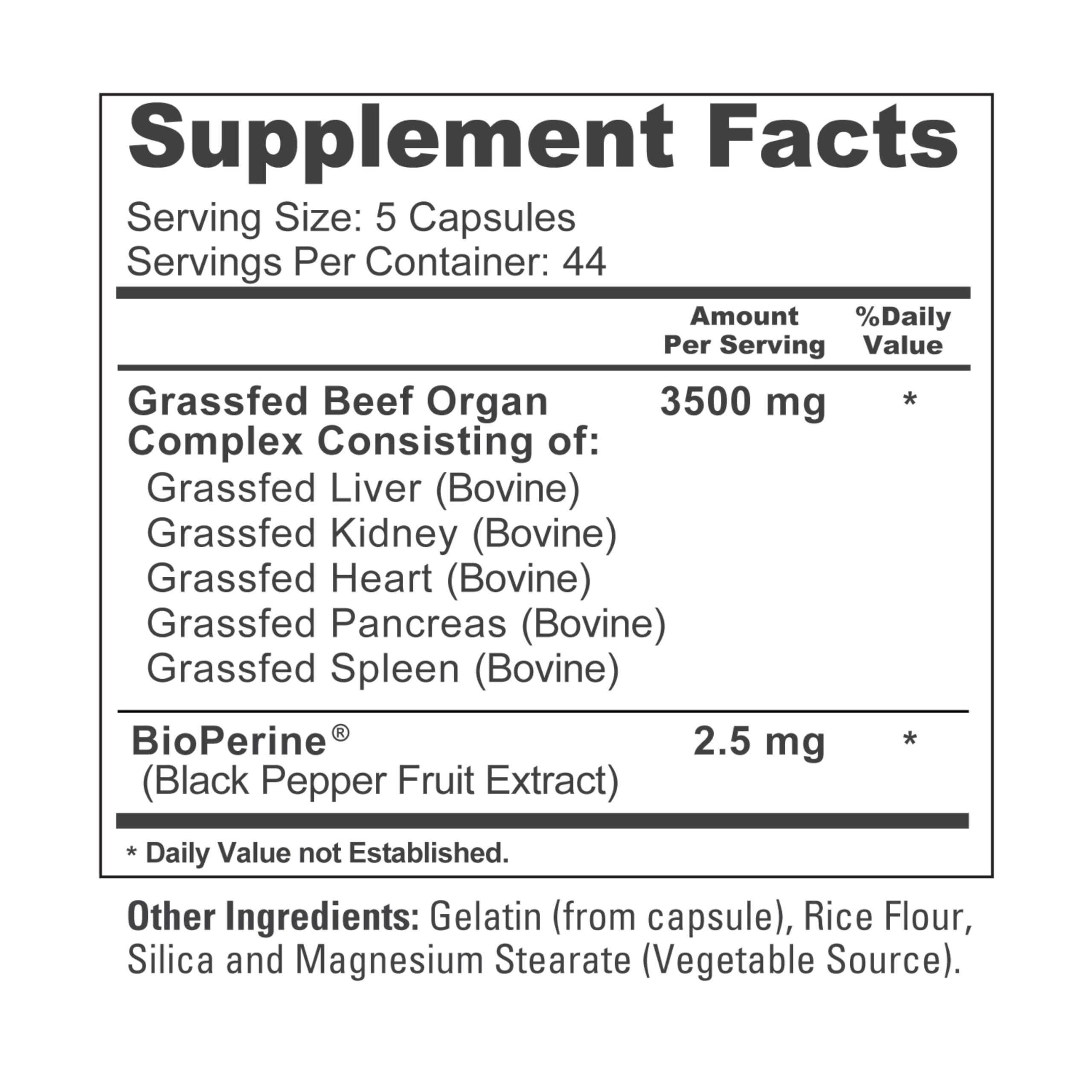 Argentina pasture-raised beef imagery accompanies NusaPure packaging.