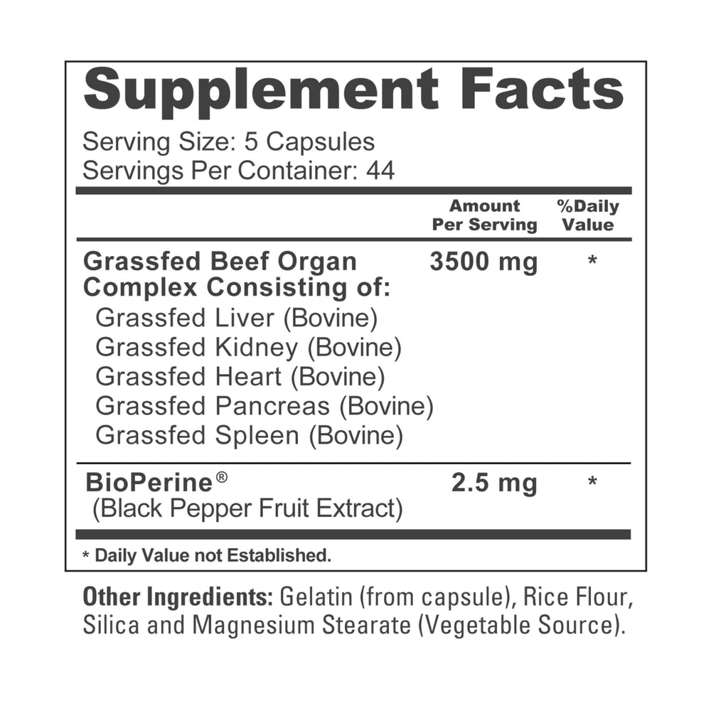 Argentina pasture-raised beef imagery accompanies NusaPure packaging.