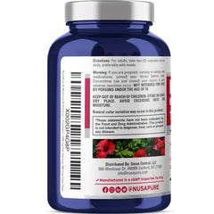 Hibiscus flowers highlighting natural ingredients in NusaPure formula