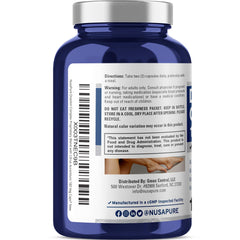 Diosmin and Citrus Aurantium ingredients highlighted in clean formulation