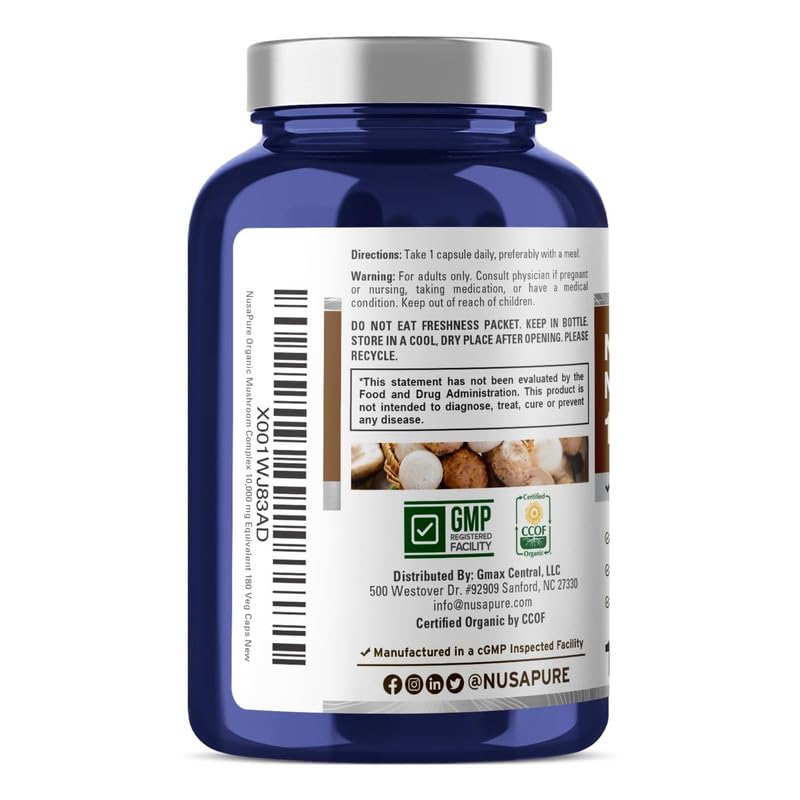 Emoki Mushroom Extract detail highlighting premium 30:1 extract