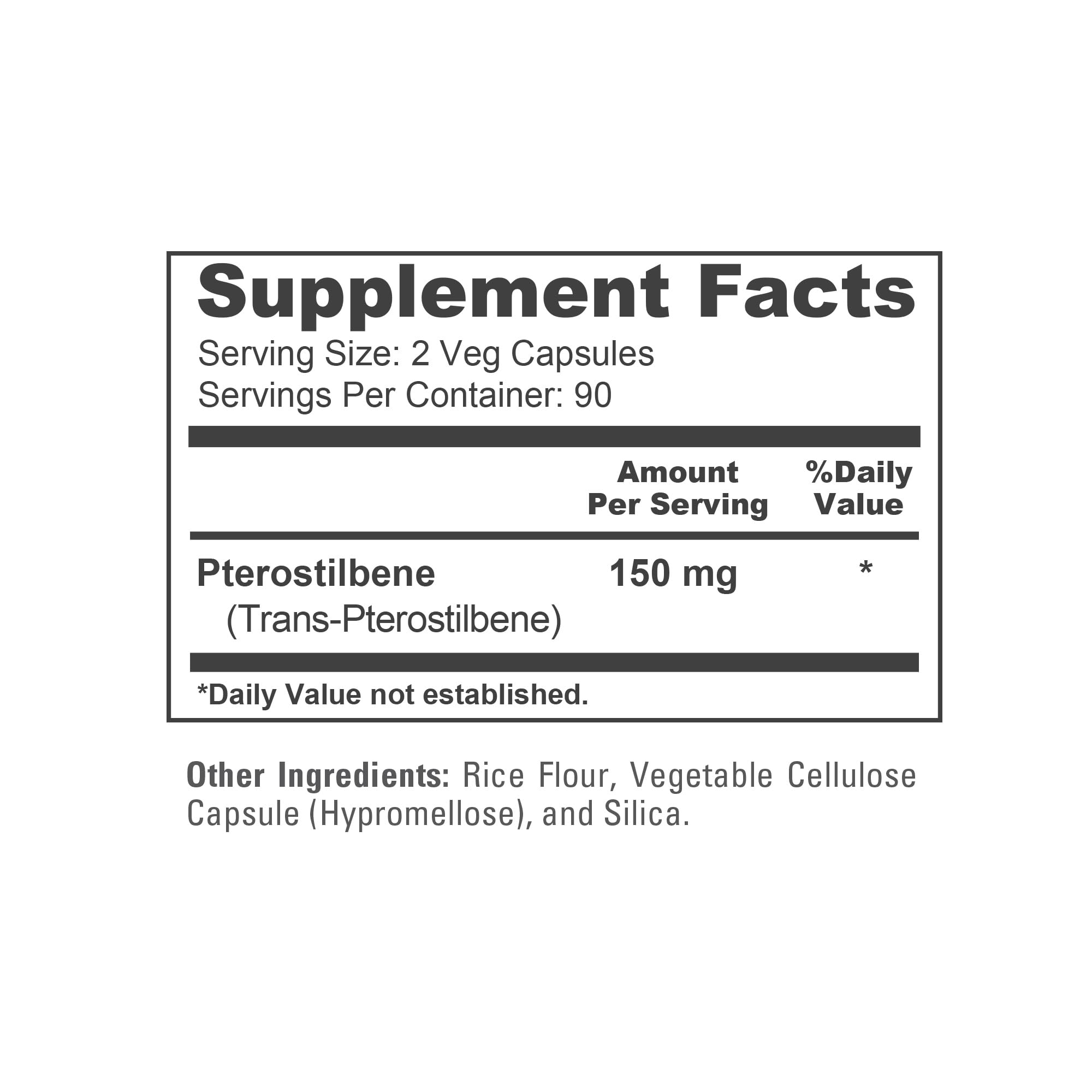 NusaPure Pterostilbene packaging opened to reveal a 90-day supply.