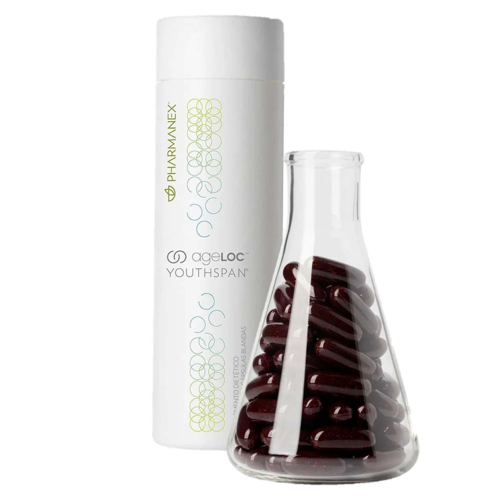 Nu Skin ageLOC Youth bottle back label details and ingredients