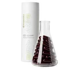 Nu Skin ageLOC Youth bottle back label details and ingredients