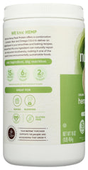 Nutiva Hemp Protein 50 texture close-up showing natural color