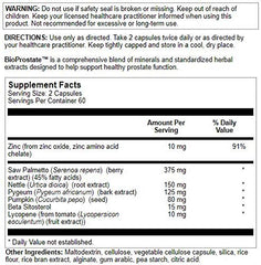 Nutra BioGenesis BioProstate vegan capsules close-up for daily prostate support