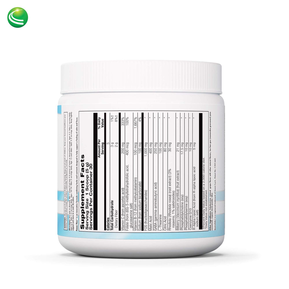 Focus Fizz dissolves quickly in water for smooth, refreshing focus