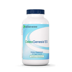Nutra BioGenesis Osteogenesis bottle on kitchen counter for daily bone support