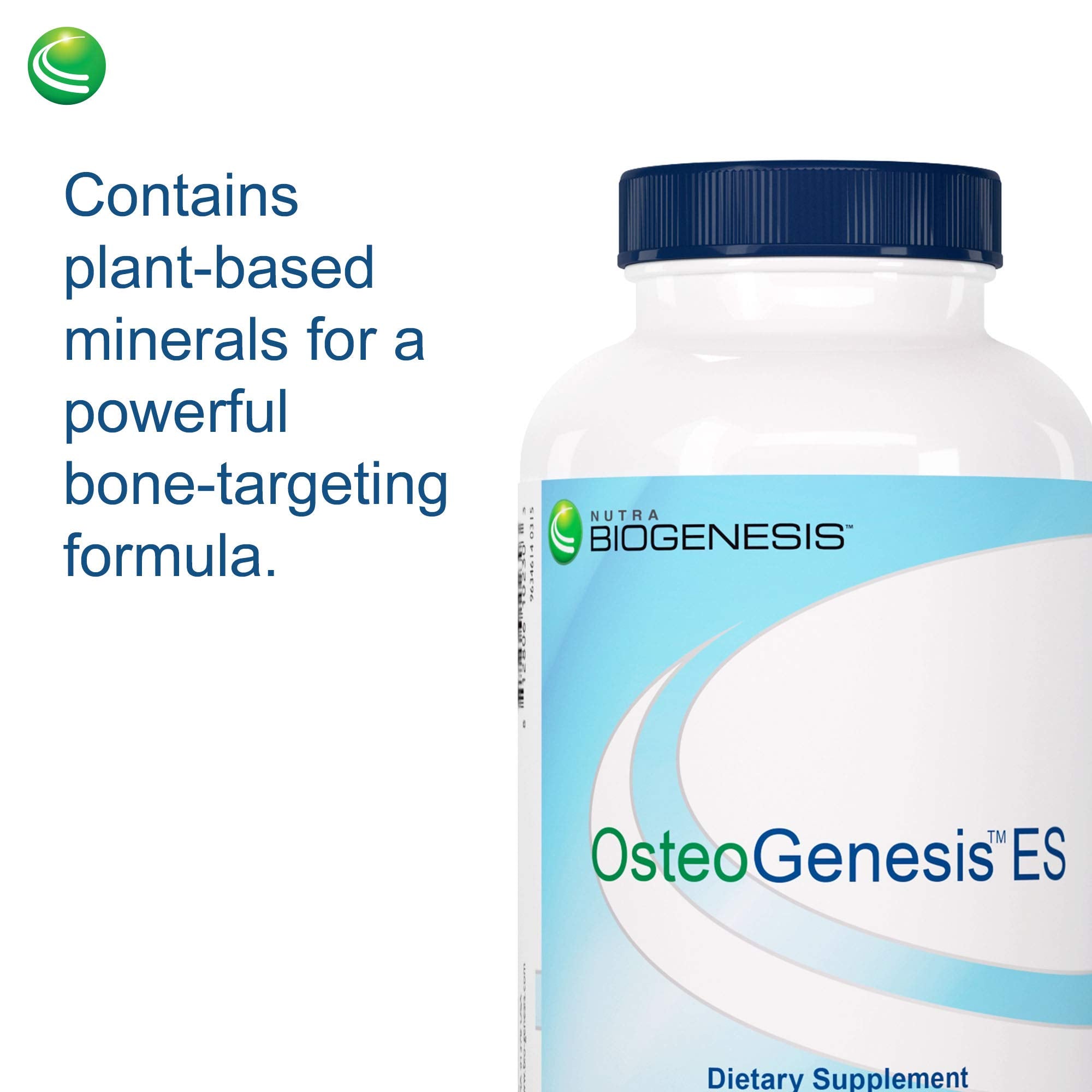 Nutra BioGenesis Osteogenesis lifestyle shot with adults taking capsules for daily wellness