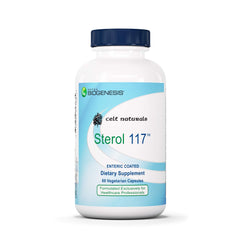 Nutra BioGenesis Sterol 117 bottle front shows plant sterols for daily wellness