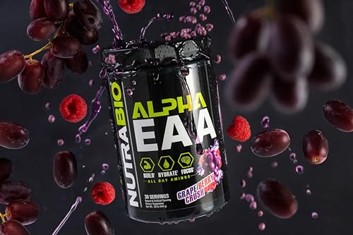 NutraBio Alpha EAA full-disclosure label illustrating trust and clarity