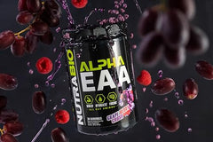 NutraBio Alpha EAA full-disclosure label illustrating trust and clarity