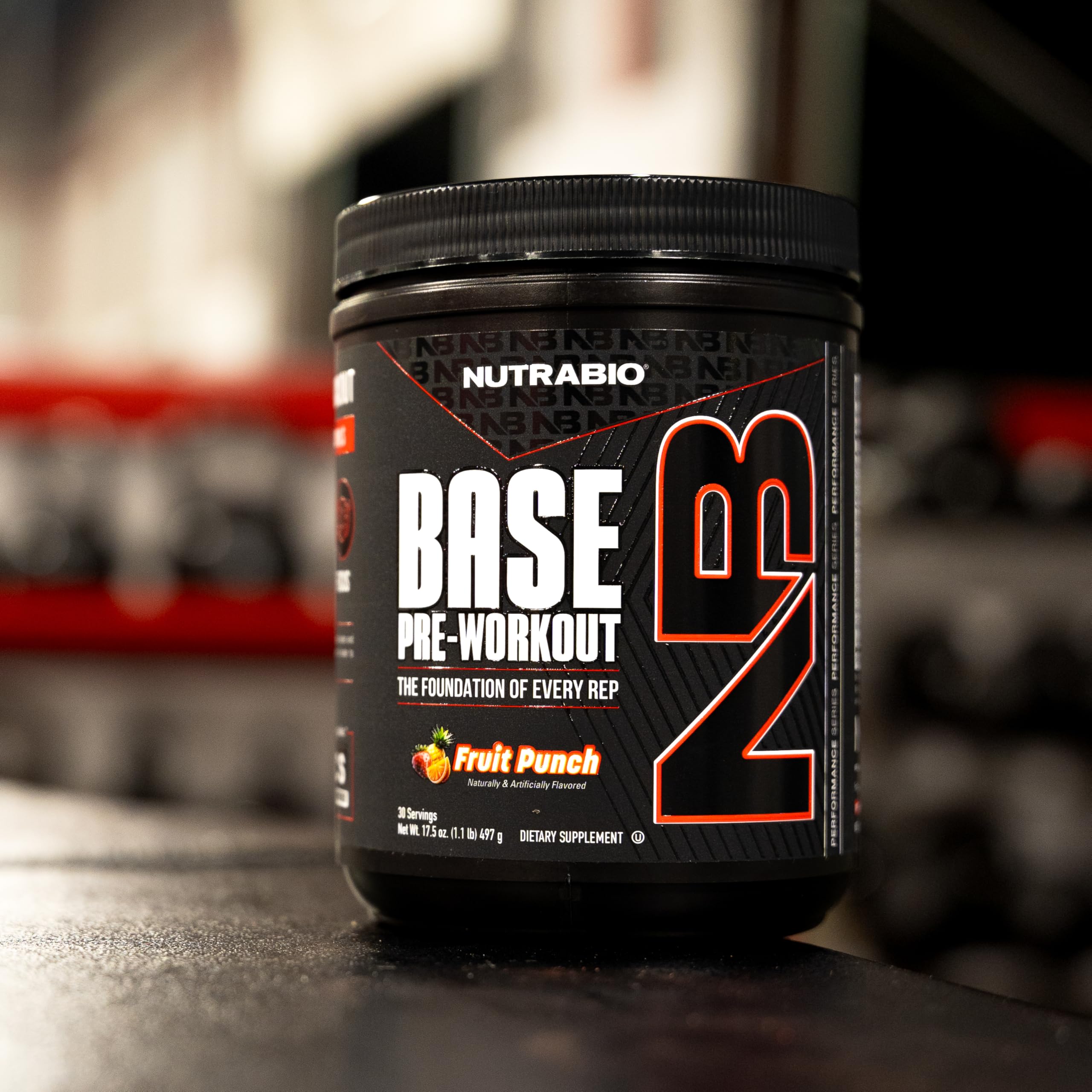 NutraBio Base Pre-Workout electrolyte blend supports hydration during training