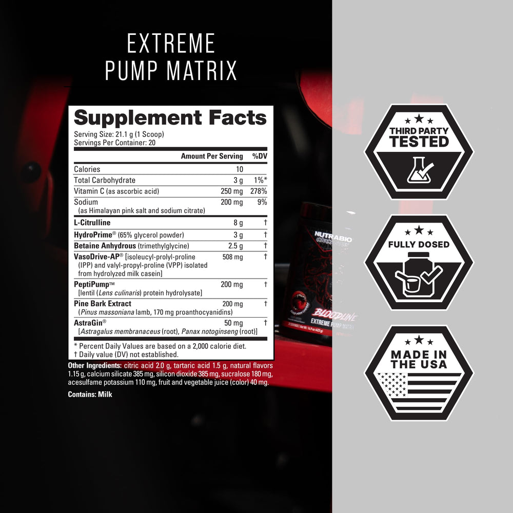 NutraBio Bloodline endurance shot demonstrates hydration support for longer harder sessions.