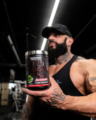 NutraBio Bloodline visual with ingredients hints at nitric-oxide support
