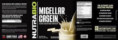 NutraBio Casein baking ideas with vanilla flavor to add protein.