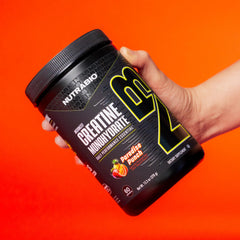 NutraBio creatine monohydrate label reveals ingredients and certifications