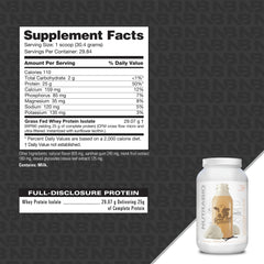 NutraBio whey isolate shaker ready for on the go protein mix