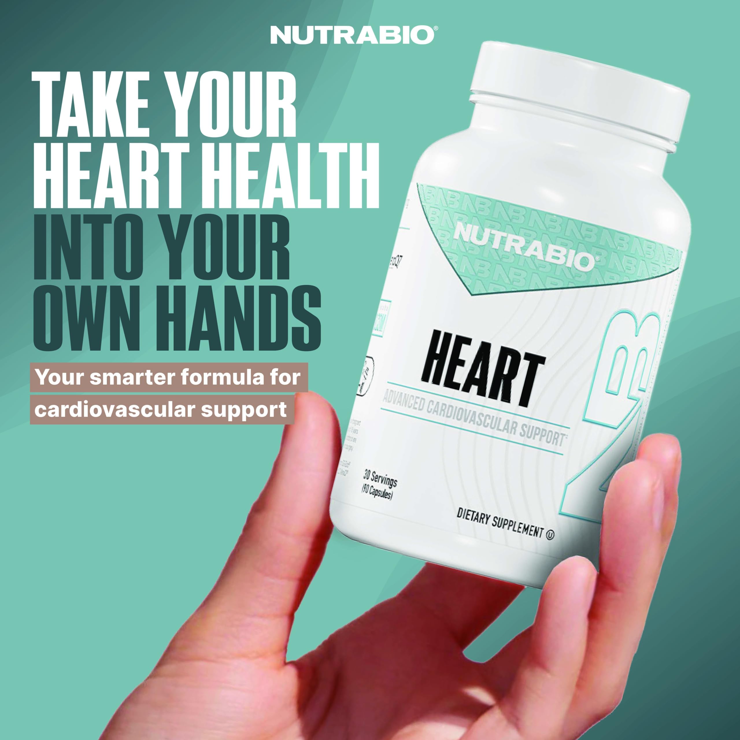 NutraBio Heart pine bark extract for vascular protection and oxidative defense