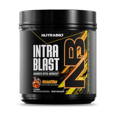 NutraBio Intra Blast bottle pour shows hydration during intense training for athletes