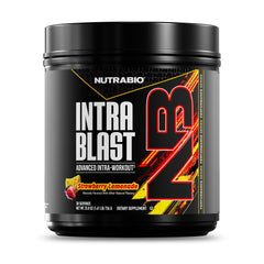 NutraBio Intra Blast tub front for hydration and performance during workouts