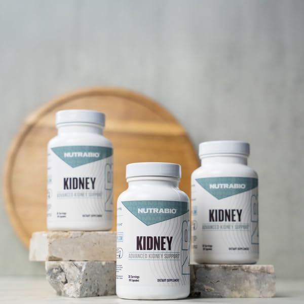 NutraBio packaging box conveys clinical formulation for kidney health support