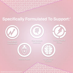NutraBio Multisport for Women bottle pour ready for everyday servings
