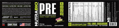 NutraBio PRE Workout Powder electrolytes support hydration during workouts.