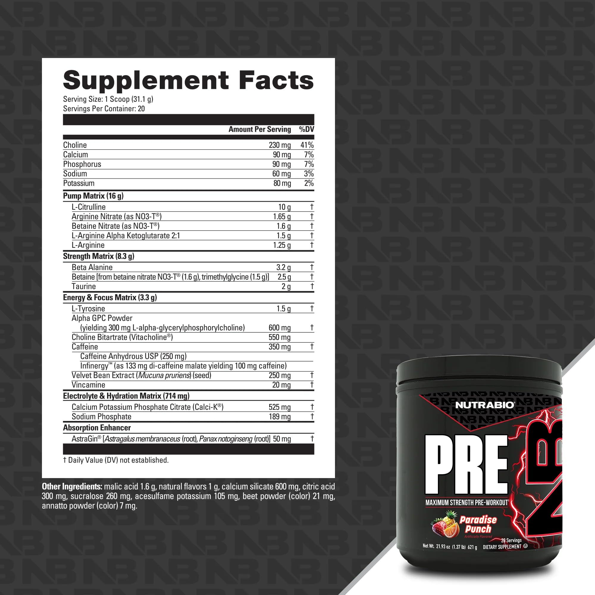 NutraBio Preworkout athlete in gym demonstrates endurance potential